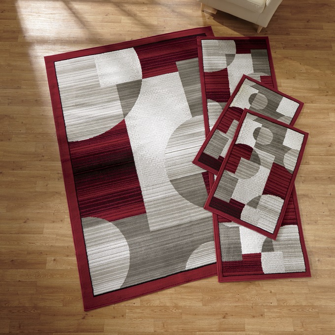 Zoom Zoom 4-Piece Rug Set, , large