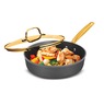Granitestone Armor Max 4-Quart Hard-Anodized Saut&eacute; Pan, , large