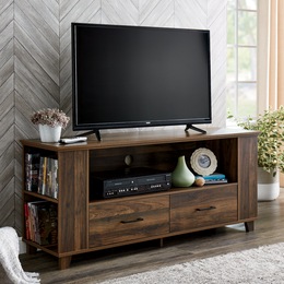 TV Stand with Media Storage, , large