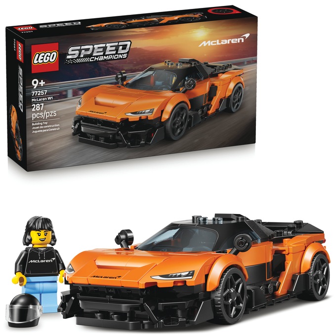 LEGO Speed Champions McLaren W1, Orange, large