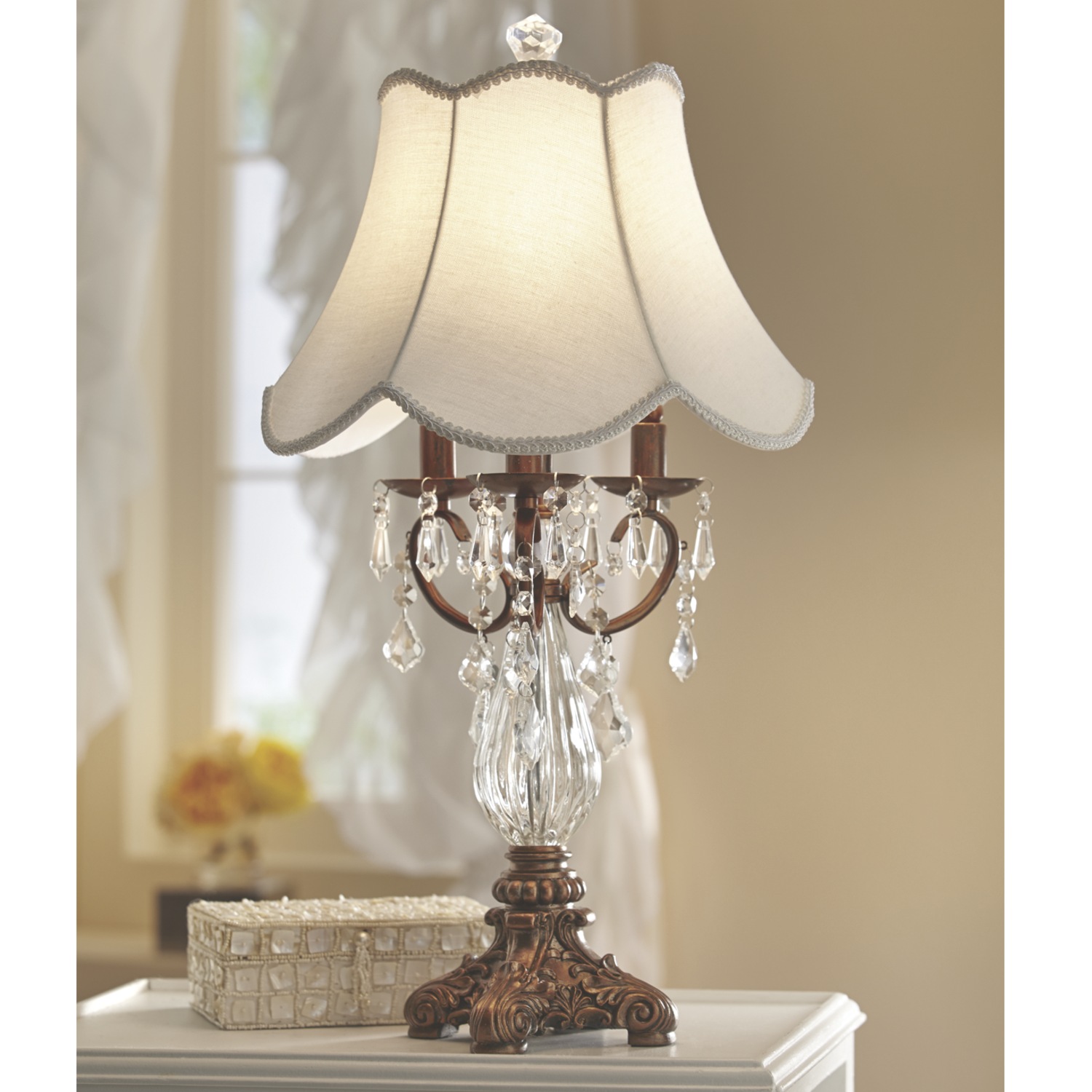 Crystal Table Lamp | Seventh Avenue