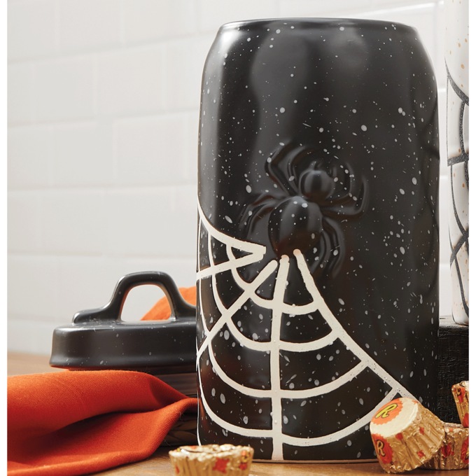 Spiderweb Treat Jar, , large