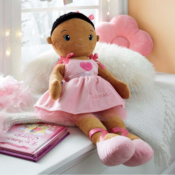 25" Plush Ballerina Doll, , large