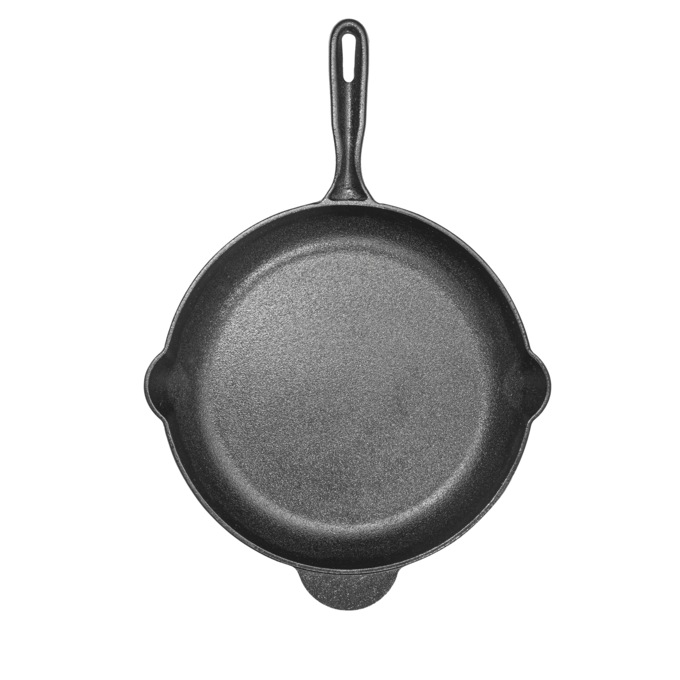 Granitestone Pre-Seasoned Cast Iron 10.25" Skillet, , large