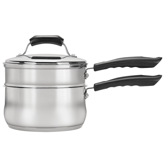 4-Piece Range Kleen 3-Quart Double Boiler Set, , large