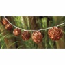 Solar Faux-Rattan String Lights, , large