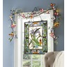 Stained Glass Purple Lily Wall Art, , large