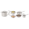Guy Fieri Flavortown 10-Piece Stainless Steel Cookware Set, , large