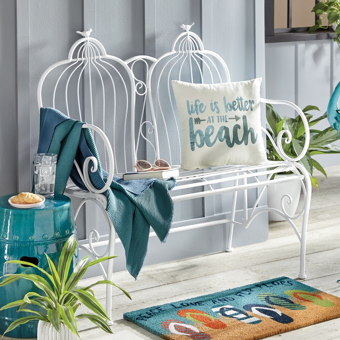 Bird Cage Bench, , large