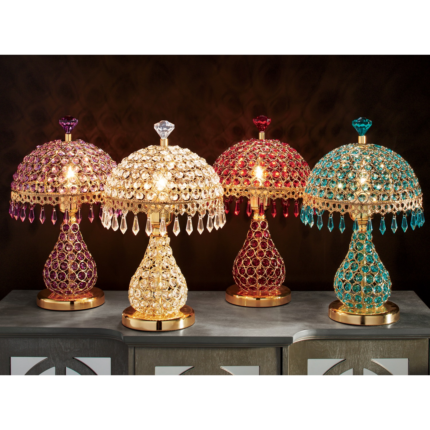 Crystal Table Lamp | Seventh Avenue