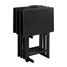 Louis 5-Piece Tray Table Set, , large