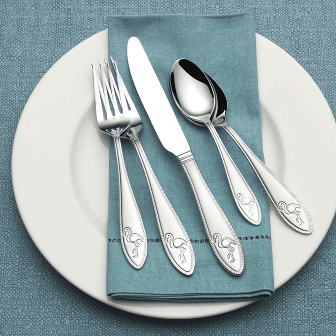 20-Piece Coastal Flatware Set, , large