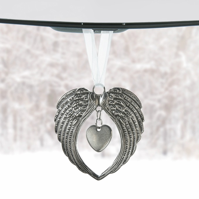 Angel Wings Car Charm, , large