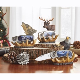 Wildlife Knife with Stand, , large