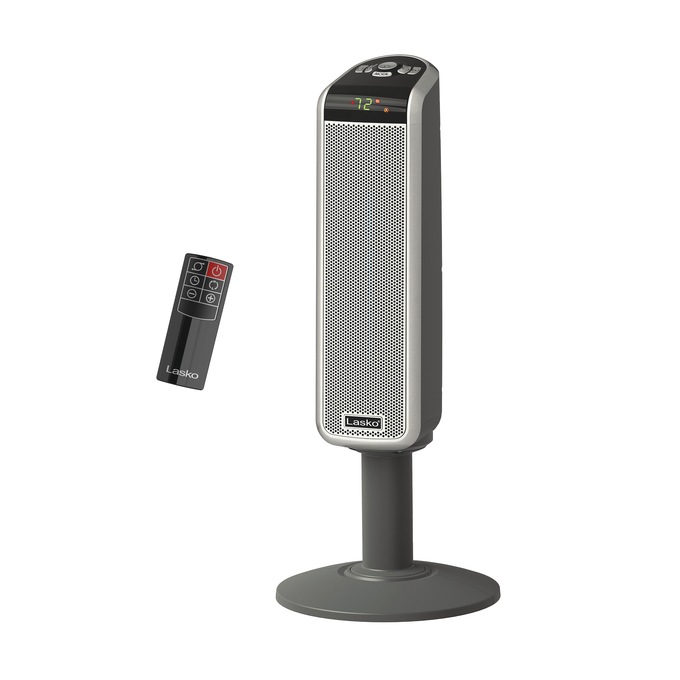 Lasko Digital Pedestal Heater, , large