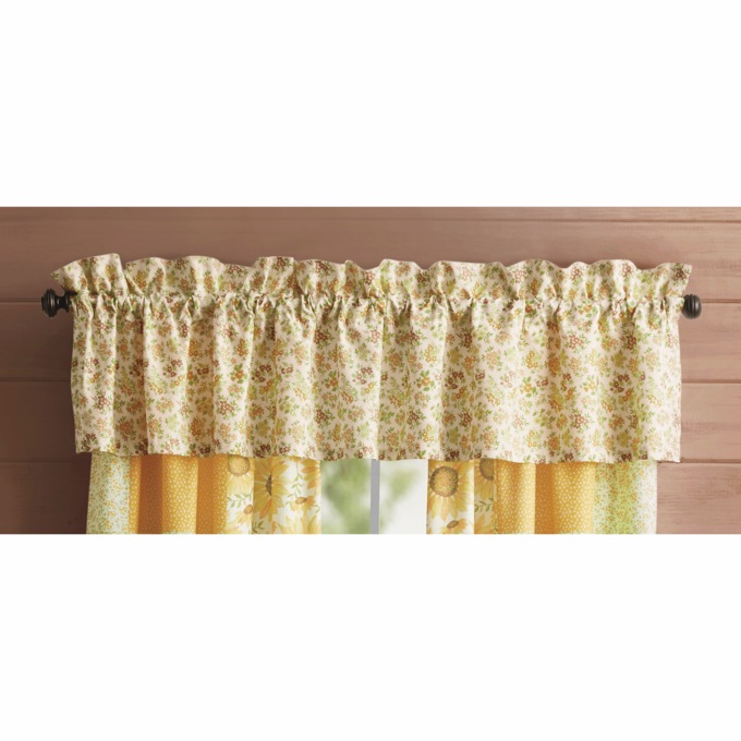 Harvest Valance, Sunflower, large