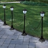 Set of 4 Chained Solar Lanterns, , large