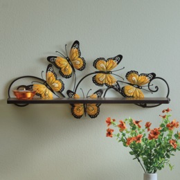 Butterflies Wall Shelf, , large