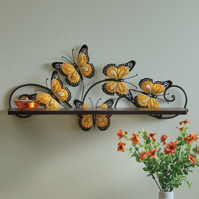 Butterflies Wall Shelf, , large