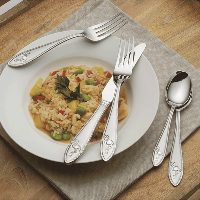 20-Piece Coastal Flatware Set, , large