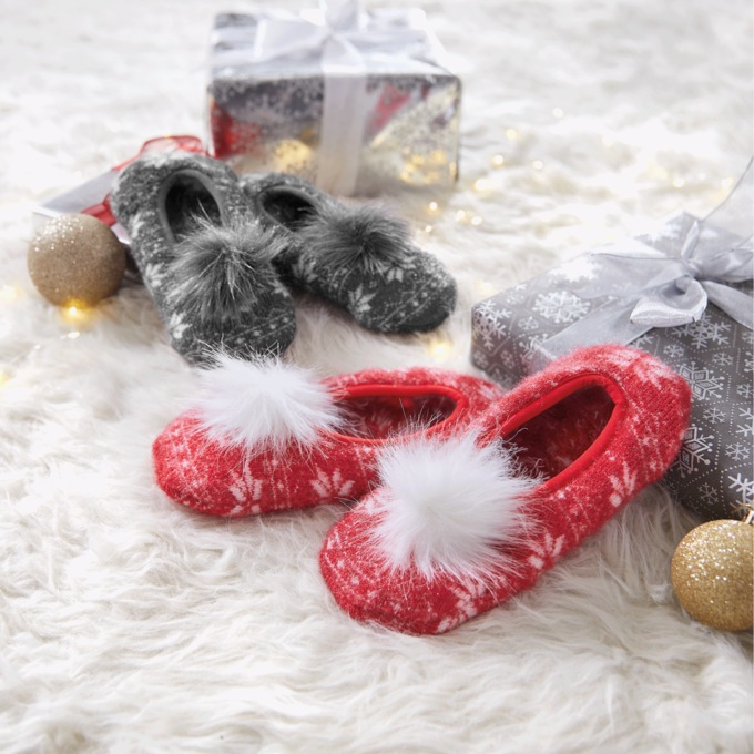 MUK LUKS Women’s Ballerina Heat Retainer Thermal Insulated Slipper, , large