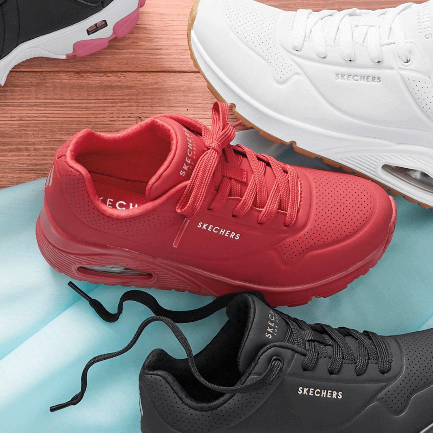 Skechers Women's Uno Stand-On-Air Lace-Up | Seventh Avenue