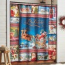 Holiday Shower Curtain, , large