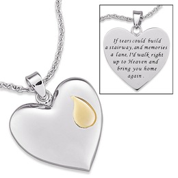 Memorial Heart Pendant, , large