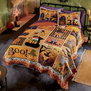Halloween Quilt, , large