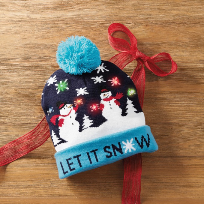 Lit Holiday Beanie, , large