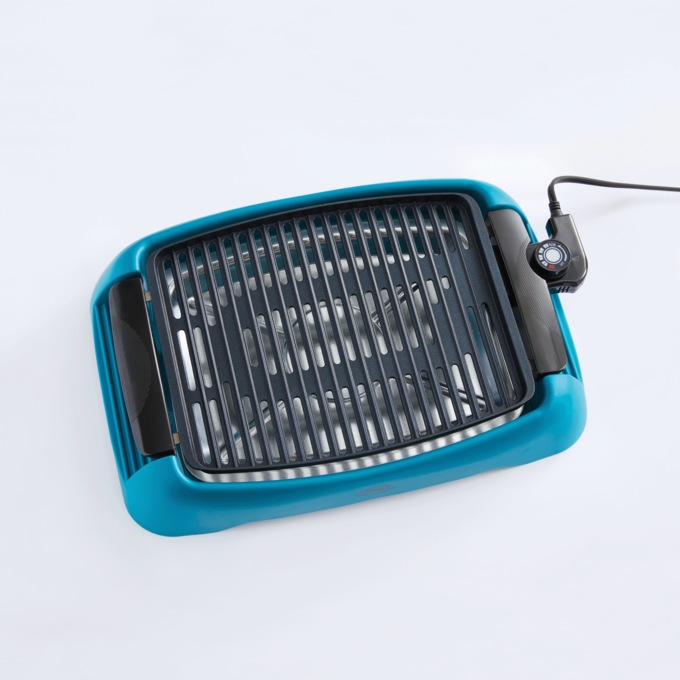 Ginny's Smokeless Electric Indoor Grill with Nonstick Finish, , large
