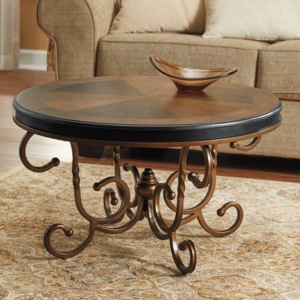 Moreman Scroll Coffee Table, , large