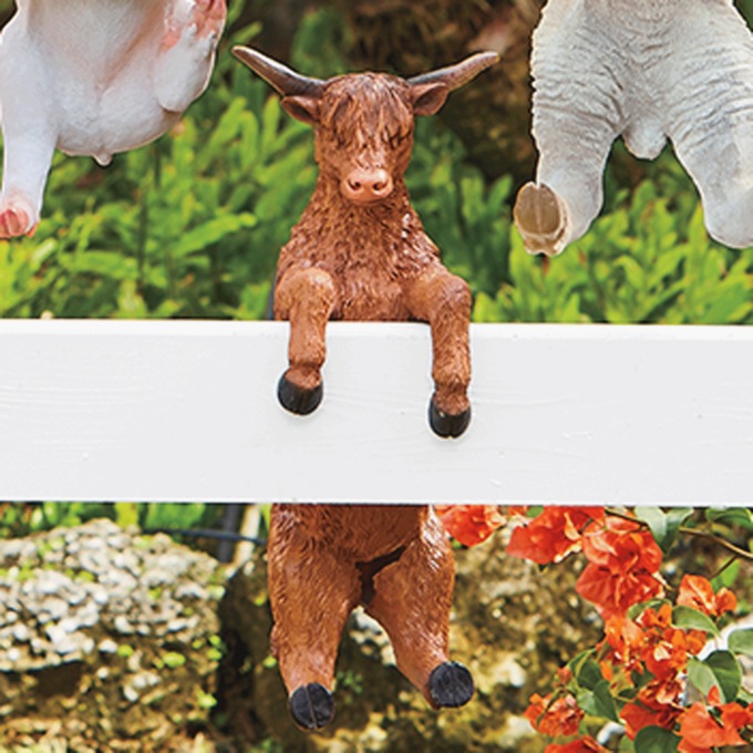 Farm Animal Peekaboo Statues, , large