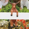Farm Animal Peekaboo Statues, , large