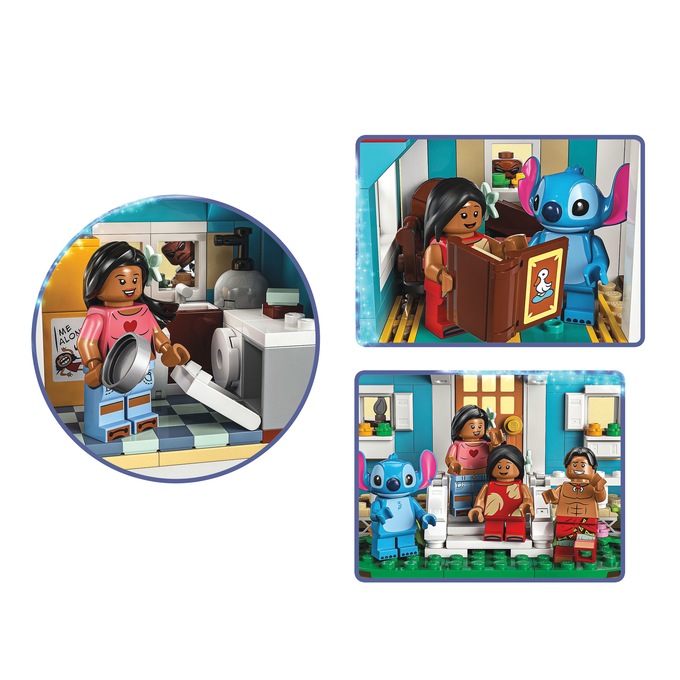 LEGO Disney Lilo and Stitch Beach House, , large