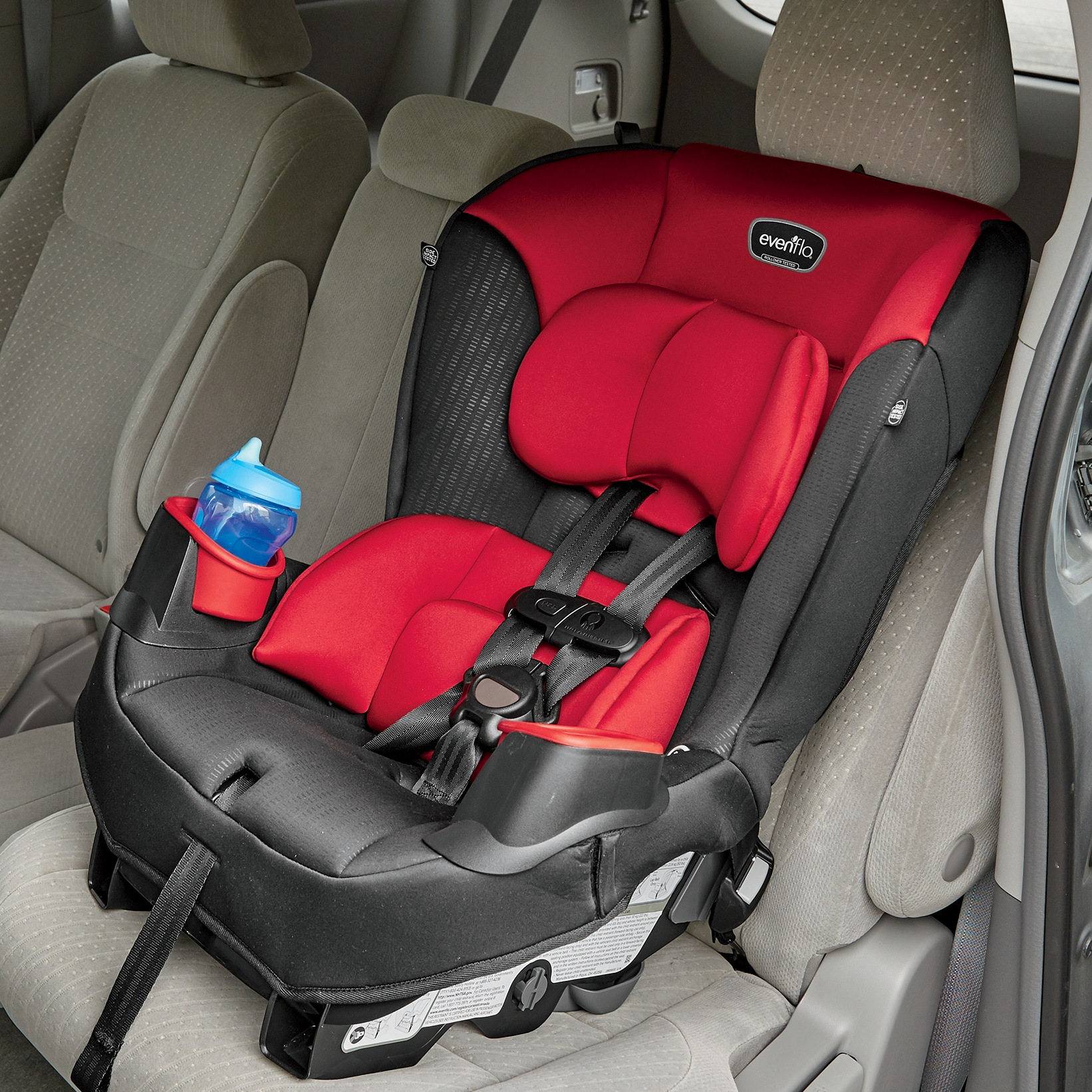 evenflo car seat red