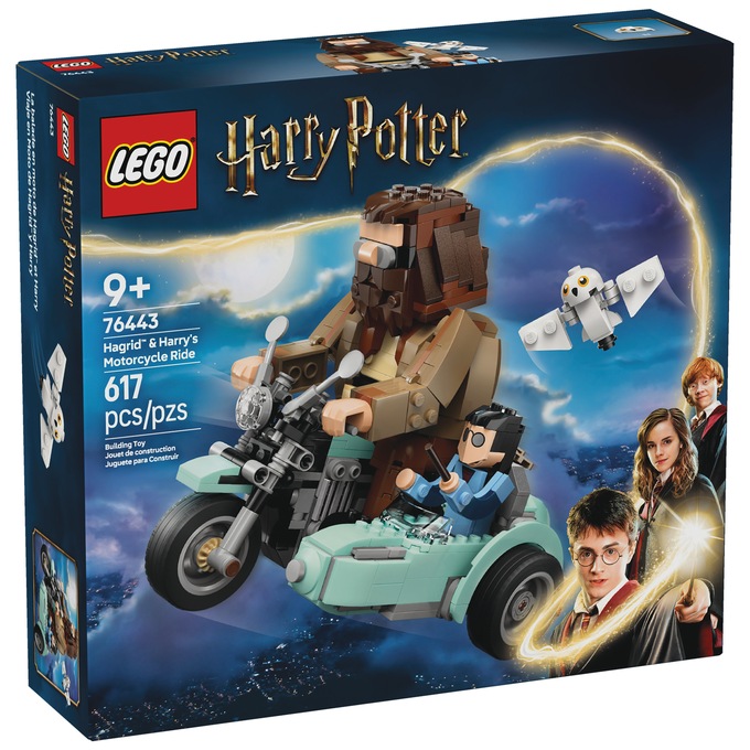 LEGO Harry Potter Hagrid Motorcycle Ride, , large