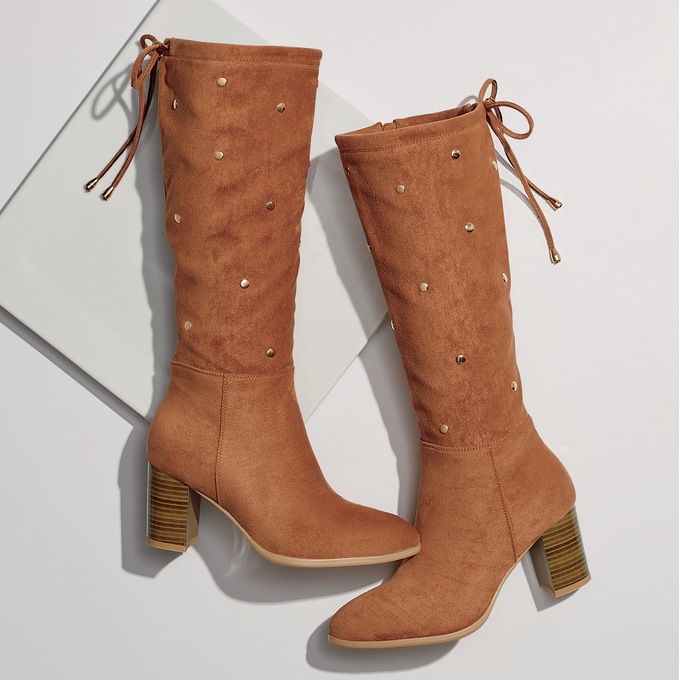 Tall Studded Boot, , large