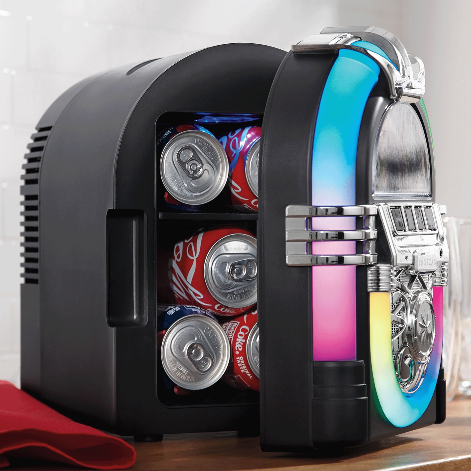 Proscan 2-in-1 Jukebox Speaker/Fridge | Seventh Avenue