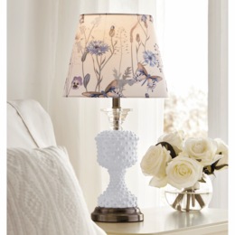 Butterfly Hobnail Table Lamp, , large
