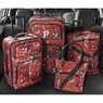 4-Piece Vintage Floral Luggage Set, , large