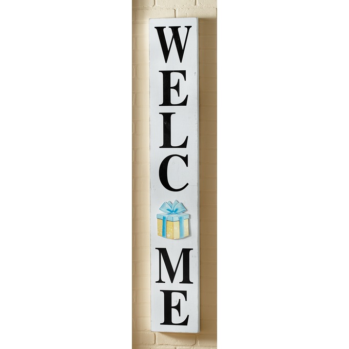All Season Interchangeable Welcome Sign, , large