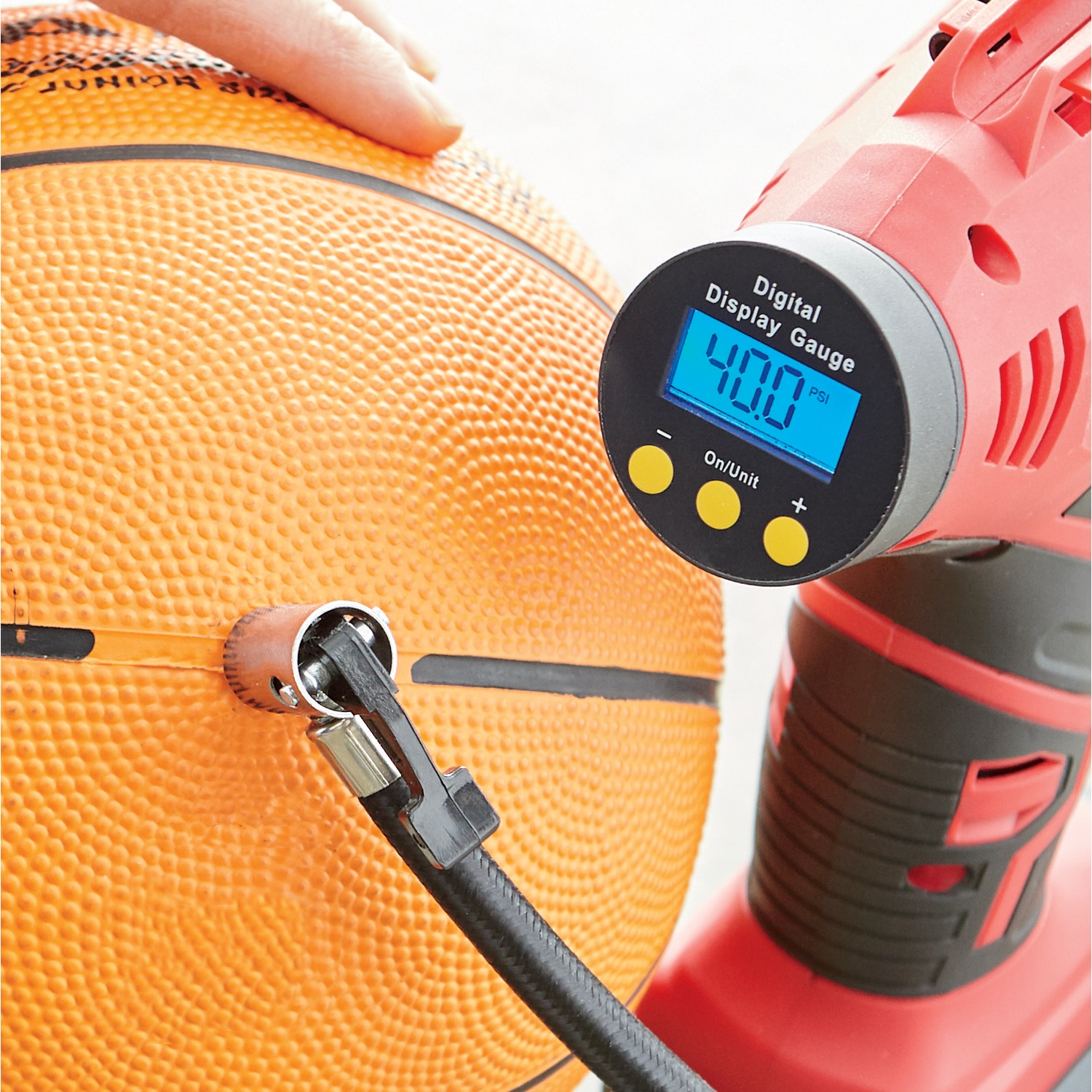 Cordless Tire Inflator with Digital Gauge Seventh Avenue