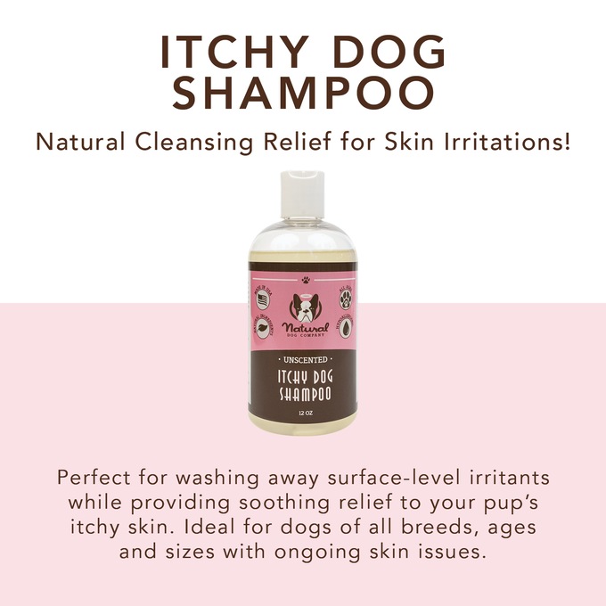 Natural Dog Company Itchy Dog Shampoo Cleansing Itch Relief, , large