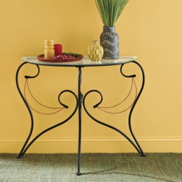 Apollinia Rope-Twist Console Table, , large