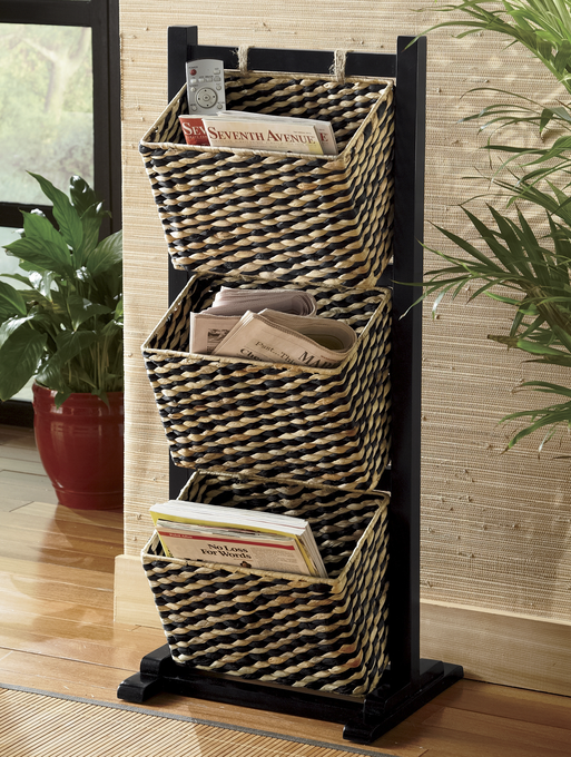 3 Tier Basket Rack Seventh Avenue