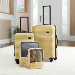 Kensie 4-Piece Expandable Hardside Luggage Set, , large