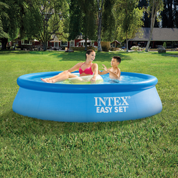 Intex 8&#39; X 24&quot; Easy Set Pool with Pump, , large
