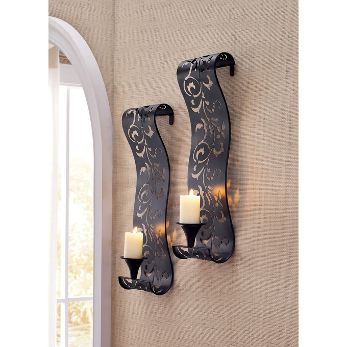 Set of 2 Marley Wall Sconces, , large