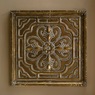 Medallion Embossed Metal Art, , large